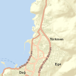 Kuşadası Street Map