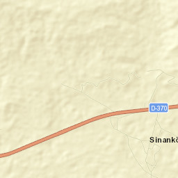 Sinanköy Street Map