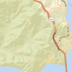 El Camino Real, Golden Gate National Recreation Area, Sausali Street Map