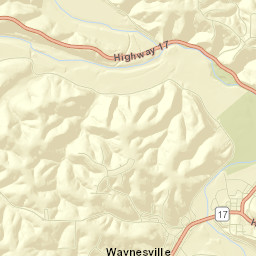 301-399 South Benton Street, Waynesville Street Map