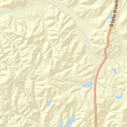 Hancock County Street Map