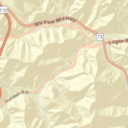 Mount Gay-Shamrock Street Map