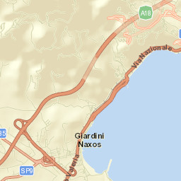 Taormina Street Map
