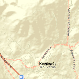 Kouvarás Street Map