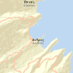 Andros Street Map