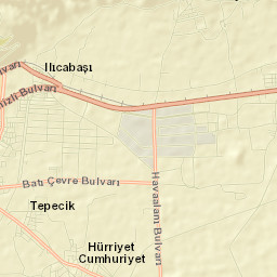 Tepecik Street Map