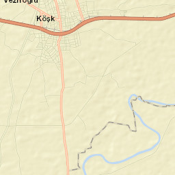 Köşk Street Map