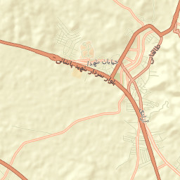 Bostanabad Street Map