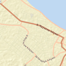 Atamyrat Street Map
