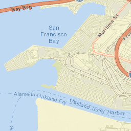 555 Maritime St, Oakland, CA 94607, Street Map