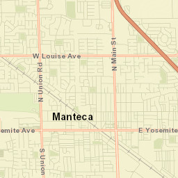 640 Meadowlark Ln Manteca CA Street Map