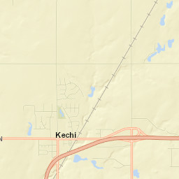 Kechi Street Map