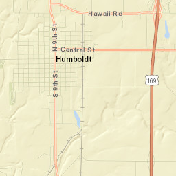 Humboldt Street Map