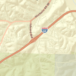 24844-24903 State Highway H, Waynesville Street Map