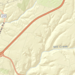 1101-1499 Poplar Flat Road, Bardstown, KY Street Map