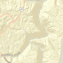 Stanaford Street Map