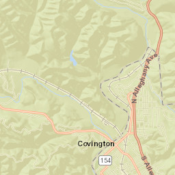 Covington Street Map