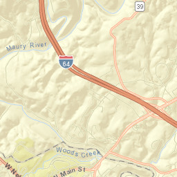 East Lexington Street Map