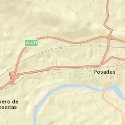 Posadas Street Map