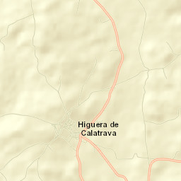 Higuera de Calatrava Street Map