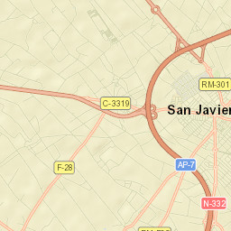 San Javier Street Map