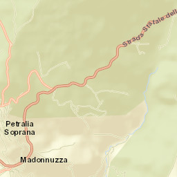 Petralia Soprana Street Map