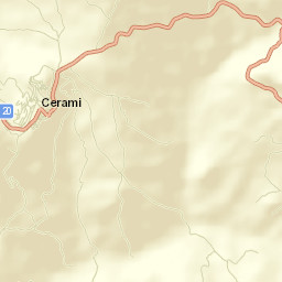 Cerami Street Map