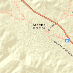 Keratéa Street Map