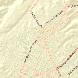 Merkezefendi Street Map