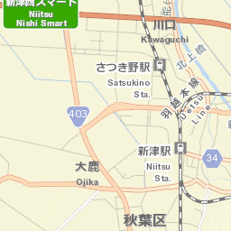 Niitsu-honchō Street Map