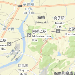 Date-shi Street Map