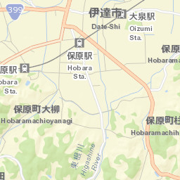 Hobaramachi Street Map