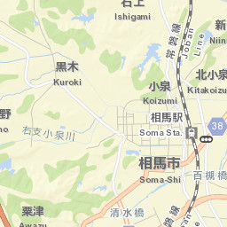 Sōma Street Map