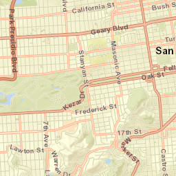 3676 Sacramento St San Francisco California Street Map
