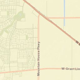 Mountain House Street Map