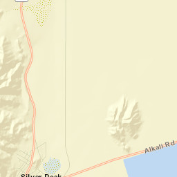 Esmeralda County Street Map