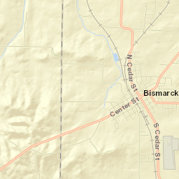 Bismarck Street Map