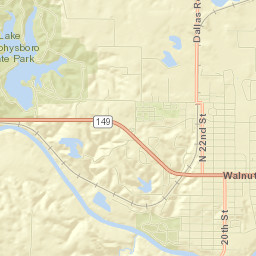 Jackson County Street Map
