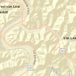 Van Lear Street Map