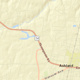 Hanover County Street Map