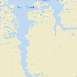Accomack County Street Map