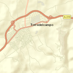 Torre del Campo Street Map