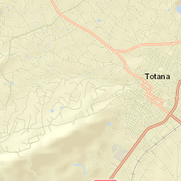 Totana Street Map