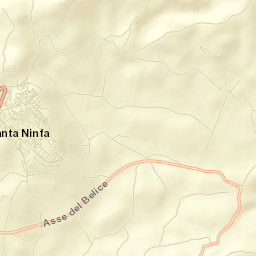 Santa Ninfa Street Map