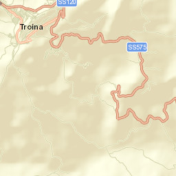 Troina Street Map