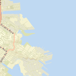 215 Middle Point Rd, San Francisco, CA 94124, USA Street Map