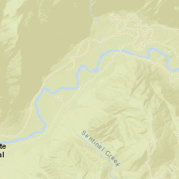 Yosemite Valley Street Map