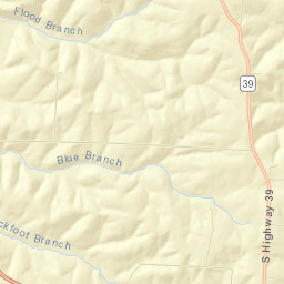 Cedar County Street Map