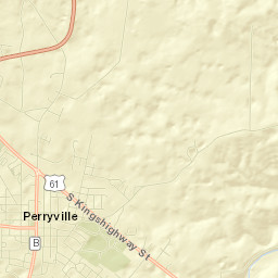 Perryville Street Map