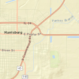 Harrisburg Street Map